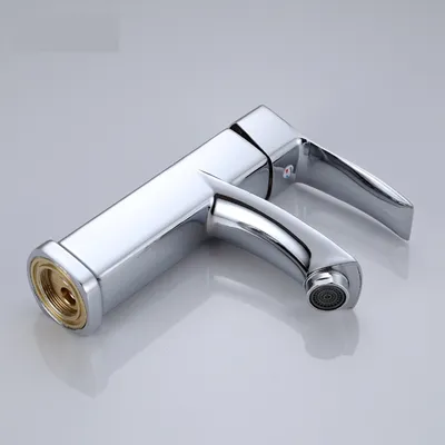 Deck Mounted Single Lever Zinc Alloy Wash Basin Mixer Tap