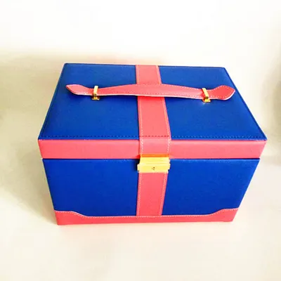 Leather Jewelry Storage Box