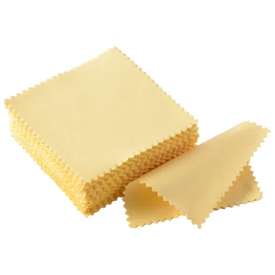 Yellow Jewelry Cleaning Cloth for Ring Bracelet