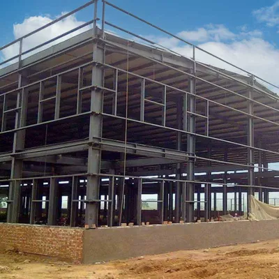 Heavy Duty Weather Resistant Warehouse Steel Structure Steel Frame Building