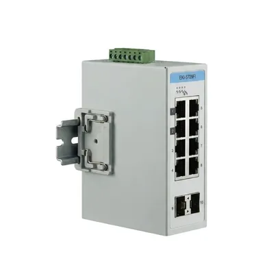 Advantech Eki 5729fi 8-Port+2 SFP Gigabit Industrial Unmanaged Ethernet Switch