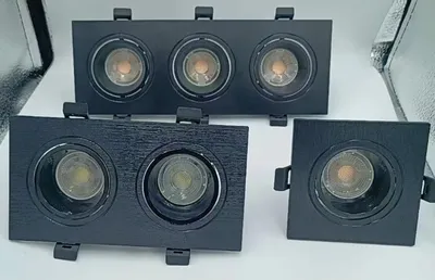 GU10 Gu5.3 MR16 Downlight LED Modules Spotlight Housing Recessed Embedded Holiday Decorative Lighting Modules LEDs