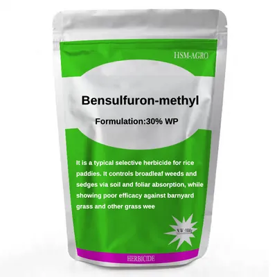 Weed Killer Bensulfuron-Methyl 30% Wp CAS 83055-99-6 Used in Rotala Eclipta