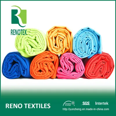 Microfiber Suede Solid Dyed Quick-Dry Sports Textile