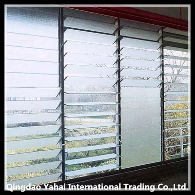 4mm High Quality Clear Float Louver Glass