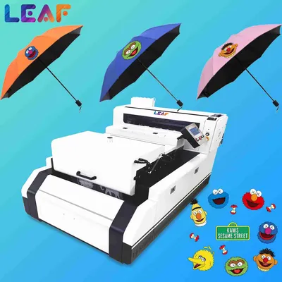 Leaf Factory Supply New Offset Heat Transfer Pet Film Dtf Digital Printing Powder Drying Machine