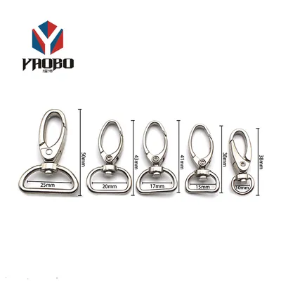 High Quality Stainless Steel Metal Durable Swivel Lanyard Clasp Snap Hook