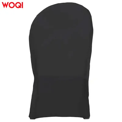 UV-Anti Dust Rain Round Gas Charcoal Electric BBQ Grill Printed Pattern Hooded BBQ Grill Cover
