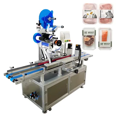 Factory Sale Square Bottle 4 Sides and Round Bottles Top Bottom and Body Label Applicator Surround Sticker Labeling Machine