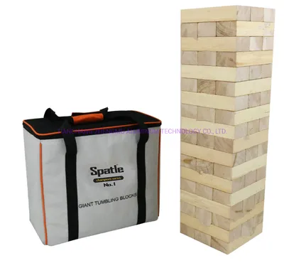 Premium Educational Tumbling Blocks Tower for Kids' Learning