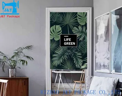 Factory Sale High Quality Creative Designs Colorful Cotton Door Curtain