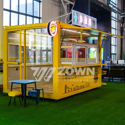 Mobile Customized Kitchen Machines Snack Food Street Festival Event Food Trailer
