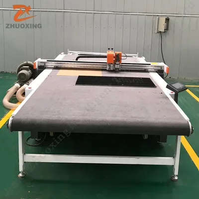 Zxt Automatic Feeding Flatbed Digital Cutter Automatic Leather CNC Cutting Machine Factory Digital Cutter Table with Cutter Extension