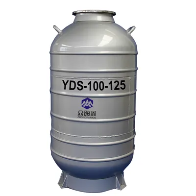 100 Liters Aluminum Alloy Liquid Nitrogen Container for Nitrogen Gas Storage