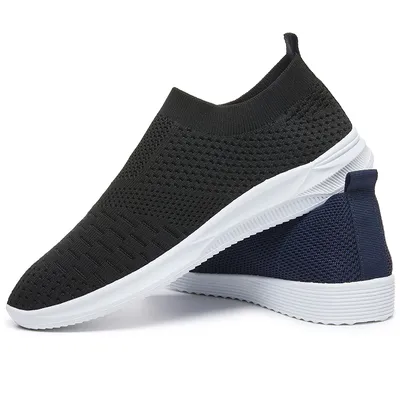Flying Weaving Casual Shoes Running Shoes Men's Shoes