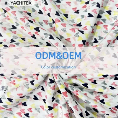Yachitex Luxurious 100% Viscose Fabric with Vibrant Rayon Printed Designs