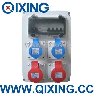 Qixing Plastic Combination Socket Box (QCSM-03)