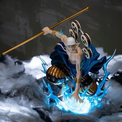 Factory Supply Battle Enel One Piece Japanese PVC Figure Wholesale Manga Figure Toys