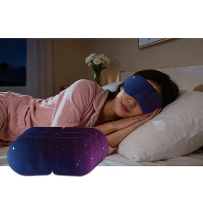 Personalized Single Use Travel Disposable Cool Eye Patch Sleep Eye Mask