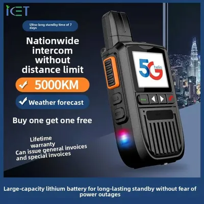 Radio Walkie Talkie Two Way Radio Hotel Construction Site Small Device