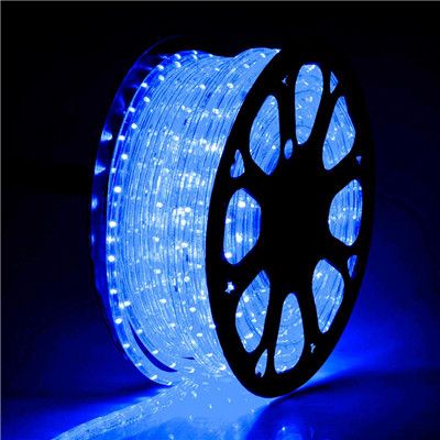 2 Wire Round 100m Christmas Decoration LED Rope Lights