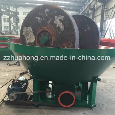 Grind Gold Machine/Wet Gold Mill Plant/Gold Ore Wet Pan Mill