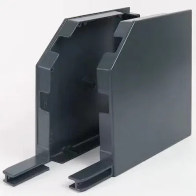 Commercial Garage Door Systems Durable Aluminum Roller Shutter Side Frame Plate Cover