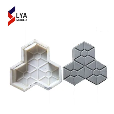Plastic Paving Stone Molds for Concrete