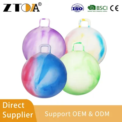 Wholesale Colorful Cloud PVC Hopper Ball for Kids Indoor Outdoor Toy