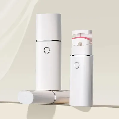 USB Rechargeable Heat Eyelash Curler Electric Mini Portable Compact Travel Beauty Eye Lash Curler Customized Makeup Tool