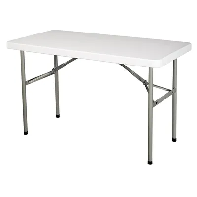 Outdoor Foldable HDPE Material Table Top Square Metal Folding Table