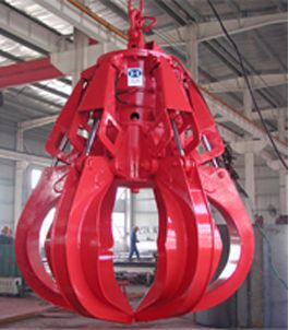 Electrical Hydrauliy Orange Peel Grab