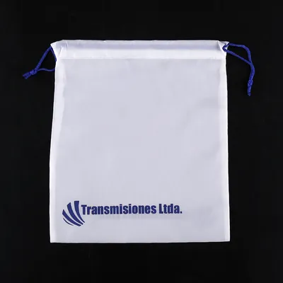 Eco Friendly 210d Polyester Fabric Drawstring Bag with Logo Printed