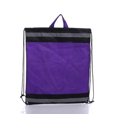 Great Quality Friendly Polyester Drawstring Waterproof Backpacks Bags Promotional Sack Cinch Bags
