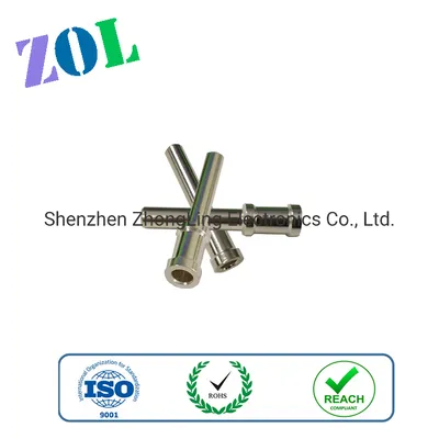 Diameter 6.0mm Length 29.00mm Brass Receptacle Pin