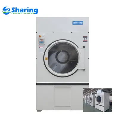 100kg Fast Speed Laundry Drying Machine Clothes Dryer