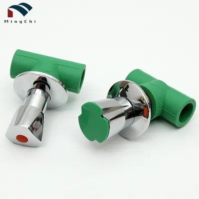 PPR Stop Valve Concelled Valve PPR Ball Valve Pipe Fitting