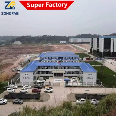 Multi-Storey Story Modern Commerical Permanant Construction Office Detachable Assembly Prefab Prefabricated Container Building Housing