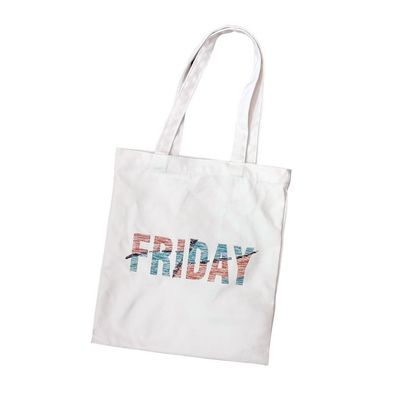 Custom Printing Eco Cotton Organic Canvas Bag, Shopping Tote Bag