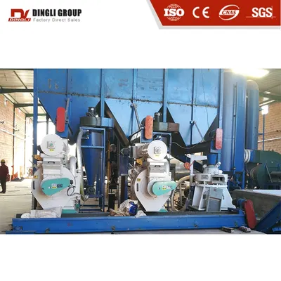 Biomass Fuels Coffee Grounds Alfalfa Pellet Plant Machine for Sale