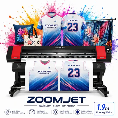 1.9m Wide Format Dye Sublimation Printing Machine XP600 Sublimation Printer for Textile Transfer Printing