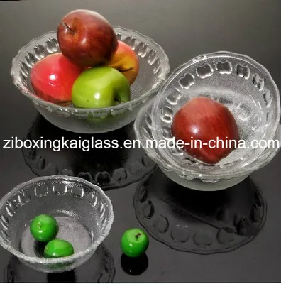 Clear Glass Bowl, Glass Plate, Food Bowl