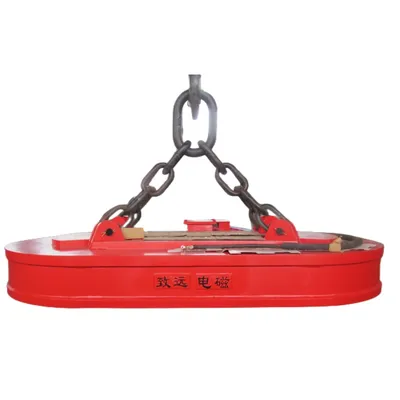 ISO CE Certified Lifting Equipment Customized Electro Magnet for Cast Ingots Scraps