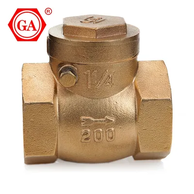 Ga Brass Non-Return Valve with CE