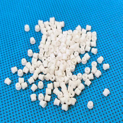 95% Alumina Ceramic Tube with Flange
