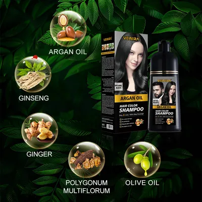 Veinira Expert Hair Dye with Brilliant Results Dye Hair Shampoo