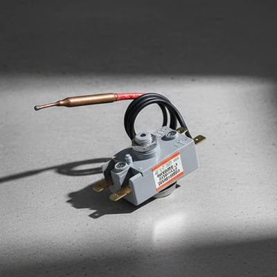 Manually Reset The Dual-Channel Disconnection of The Capillary Thermostat for The Electric Water Heater to 95 Degrees