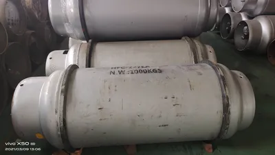Ton Cylinder Packed Refrigerant Gas R22 with High Purity