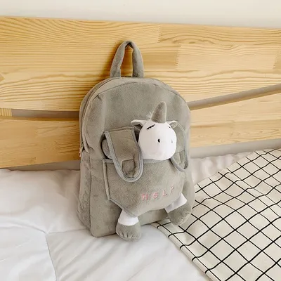 3D Cute Cartoon Baby Plush Bags