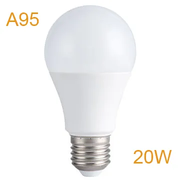 20W E27/B22 A95/A19 PBT+ Aluminum LED Bulb